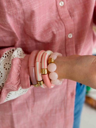 Bracelet Bombom Rosado