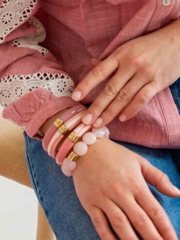 Bracelet Bombom Rosado
