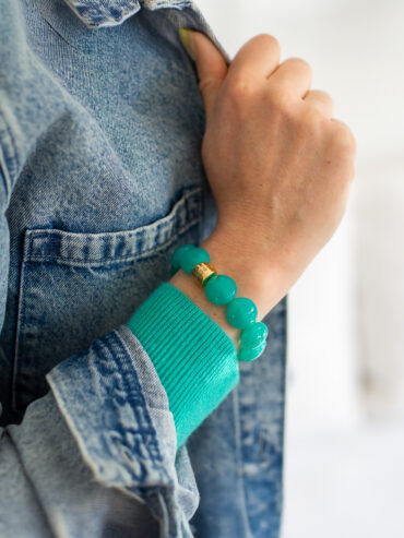 Bracelet Bombom Turquesa