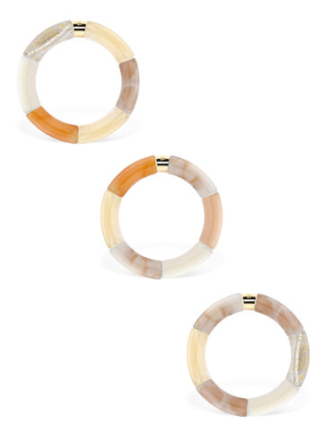 Bracelet Pipoca Neve Beige