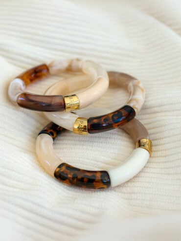 Bracelet Pipoca Jaguar Beige