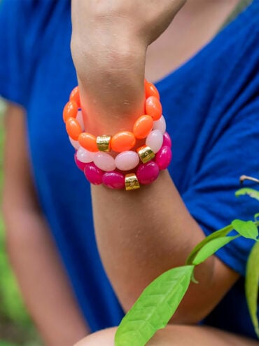 Bracelet Bombom Laranja