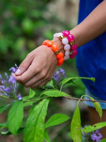 Bracelet Bombom Laranja