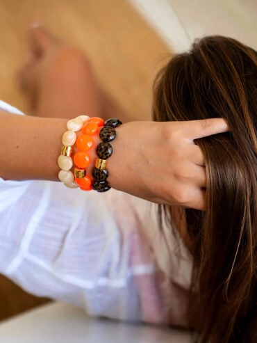 Bracelet Bombom Laranja