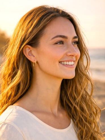 Créoles plaqué or Sienne - 2cm