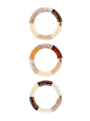 Bracelet Pipoca Jaguar Beige