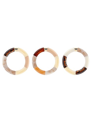 Bracelet Pipoca Jaguar Beige