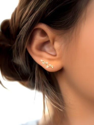 Contours d'oreilles floraux Louison