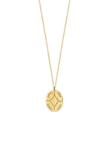 Collier médaille Sahara