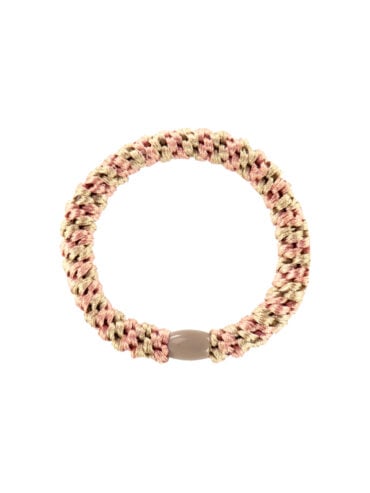 Elastique kknekki lin rosé - chouchou cheveux