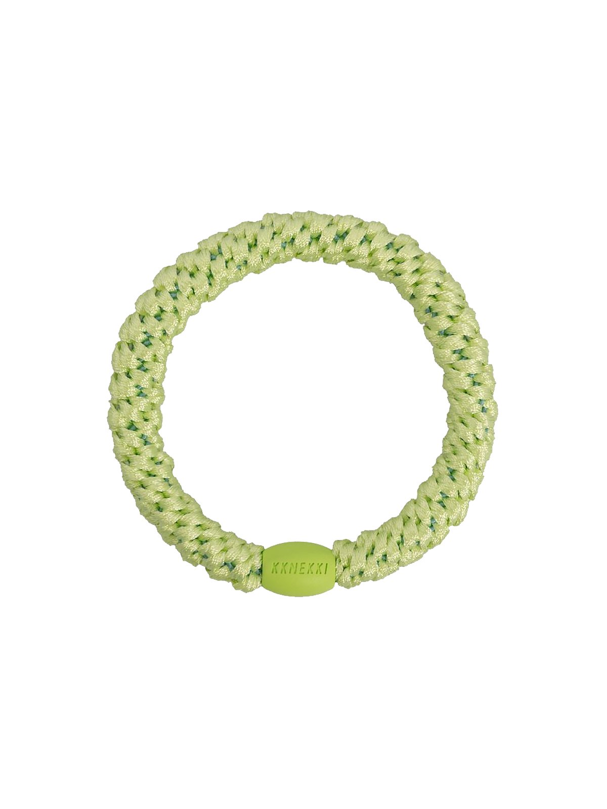 Elastique bracelet Kknekki citron vert 1 Elastique cheveux kknekki citron vert