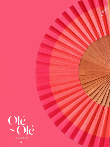 Eventail Pamplemousse rose