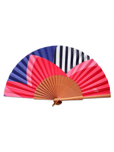 Eventail Quetzal fuchsia