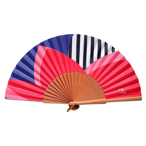 Eventail Quetzal fuchsia