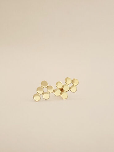 Mono boucle d'oreille dorée Beauty