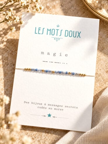 Bracelet magie - code morse