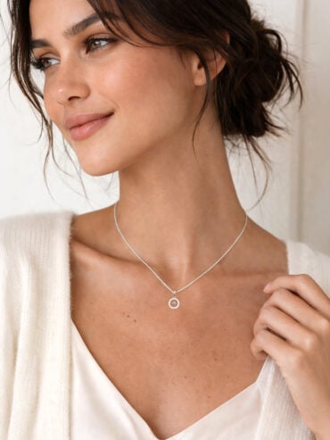Collier étoile argent Petite ourse