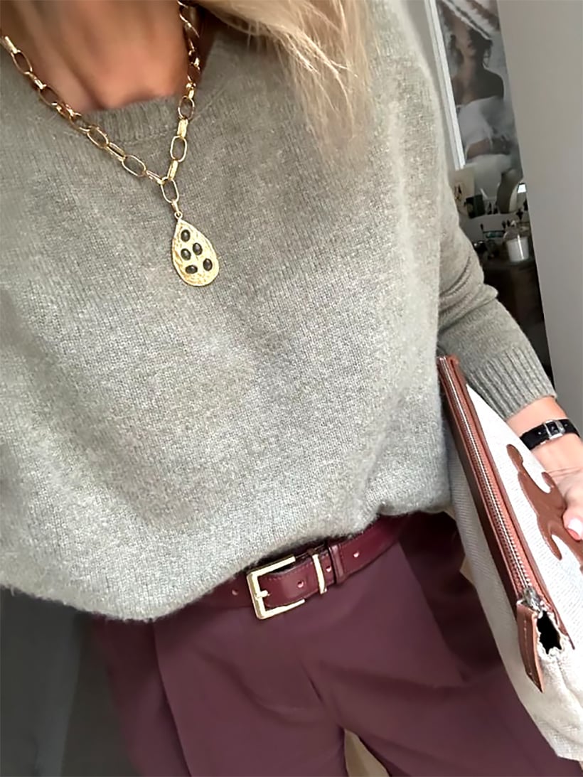 Collier goutte péridot 4 Collier goutte péridot femme