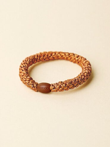 Elastique bracelet Kknekki Ambre Terracotta Glitter