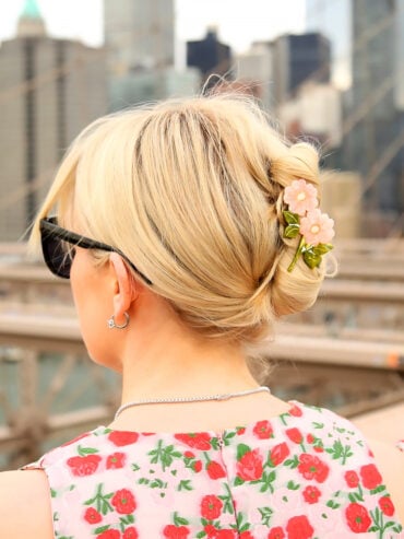 Pince à cheveux Roses sauvages