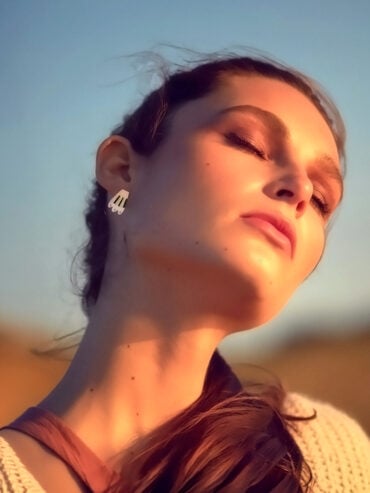 Bijoux fantaisie de créateurs 11 Puces d'oreilles Plumes - femme