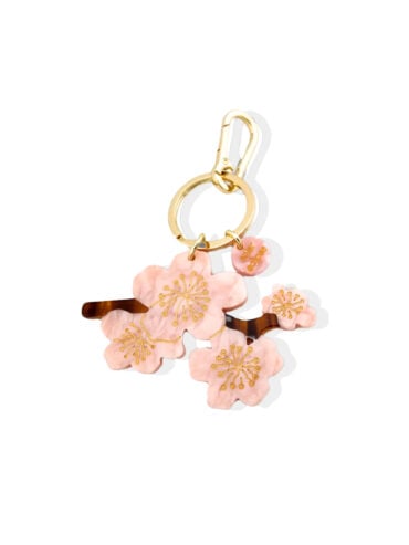 Bijou de sac et porte-clés Fleurs de cerisier Solar Eclipse
