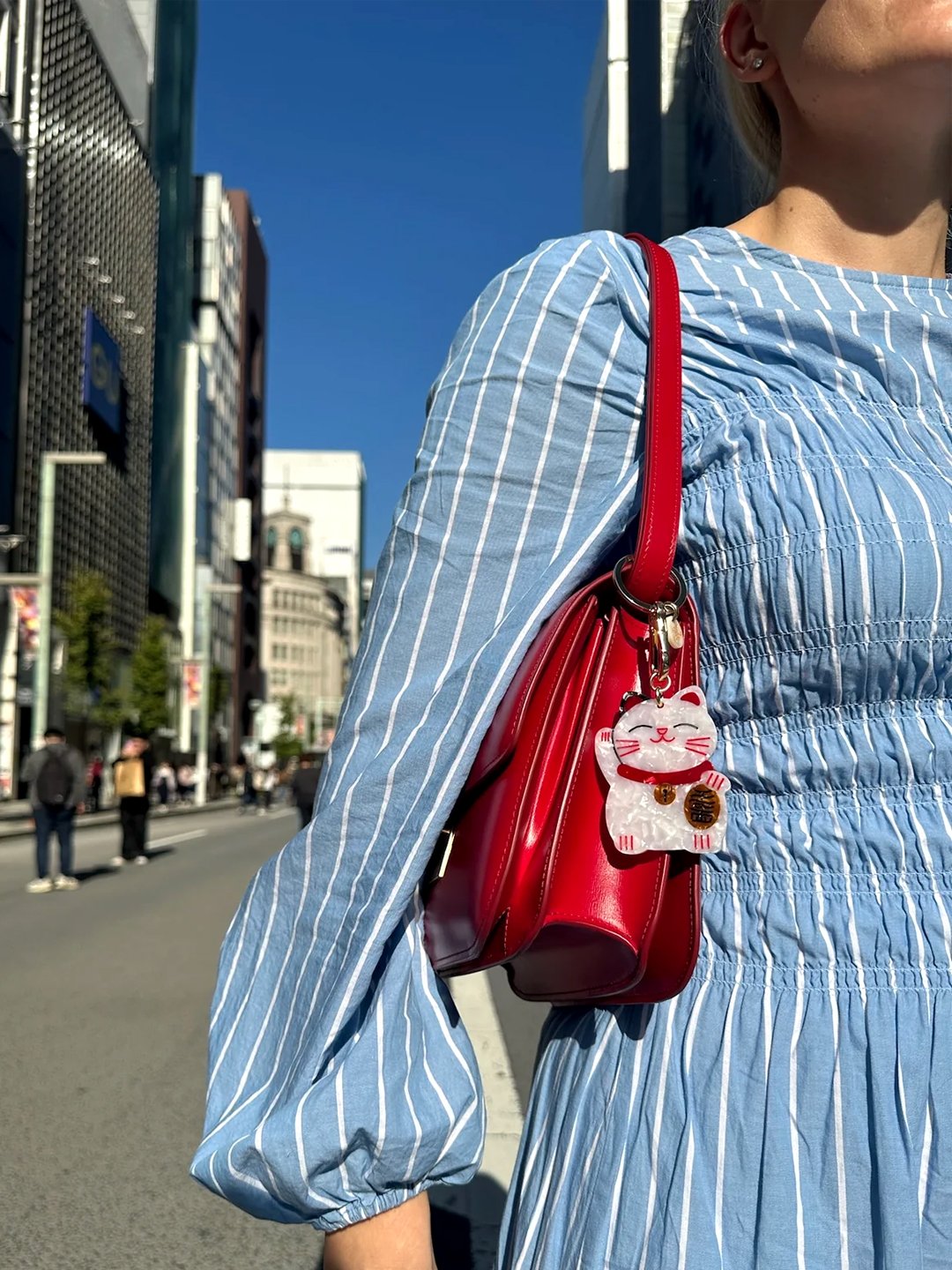 Bijou de sac et porte-clés Lucky Cat 2 Bijou de sac LUCKY CAT Solar Eclipse - sac femme