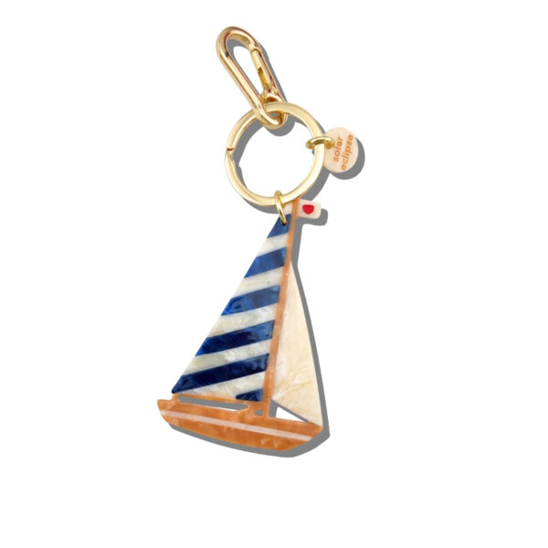 Bijou de sac et porte-clés Bateau à voile Solar Eclipse