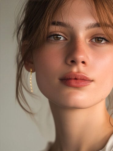 Boucles d'oreilles pendantes étoiles Cassiopée