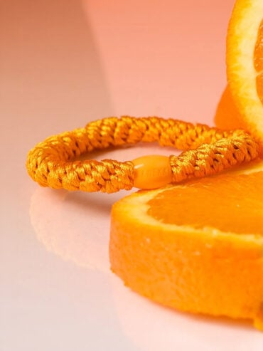 Elastique bracelet Kknekki Néon Orange