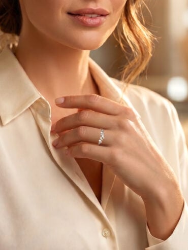 Bague plaqué or Alexane