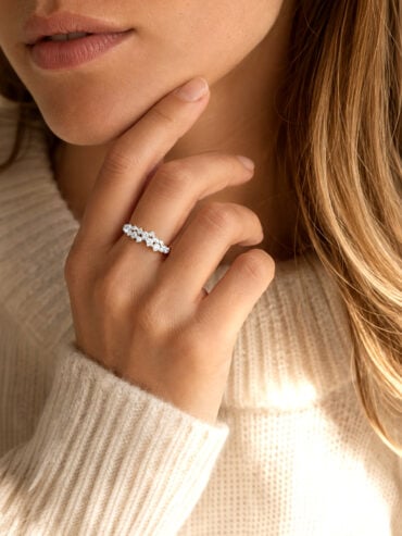 Bague argent Joséphine