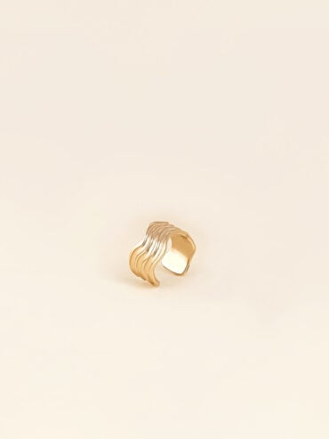 Bague d'oreille ondulée Carla