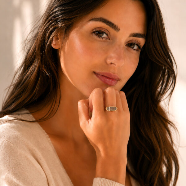 Bague labradorite femme izy 3