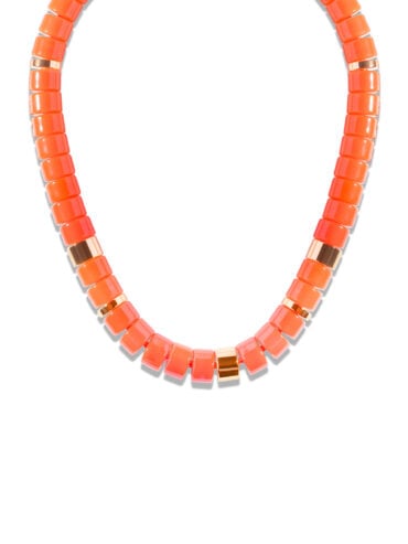 Collier Praia Orange Laranja