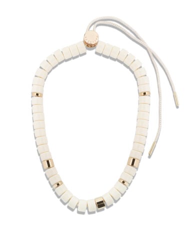 Collier Praia Ivoire - Parabaya - présentation du collier cordon réglable