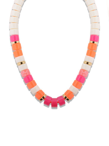 Collier Praia Ivoire Laranja