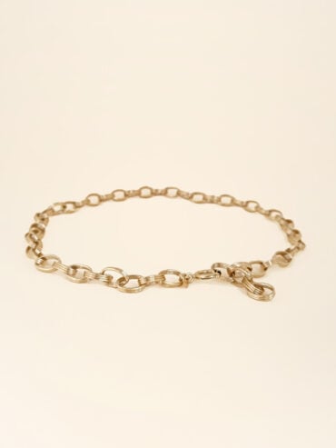 Collier doré maillons ovales Donna