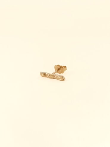 Mono boucle dorée ondulée Corto Ozio