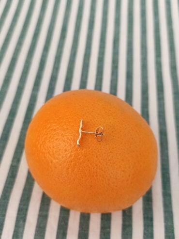 Mono boucle dorée ondulée Corto Ozio