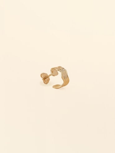 Mono boucle d'oreille dorée Carla