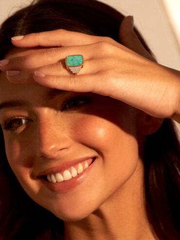 Bague Kara turquoise
