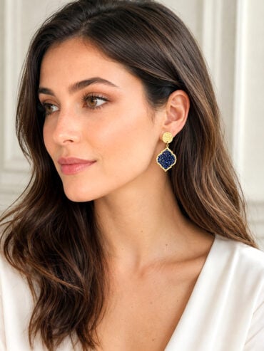 Boucles d'oreilles Mini Diamante Marine
