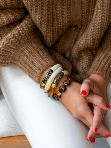 Bracelet Bombom Cacao marron