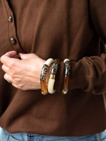 Bracelet Pipoca Feli ambré