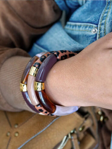 Bracelet Pipoca Puma chocolat