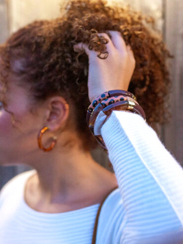 Bracelet Pipoca Puma chocolat