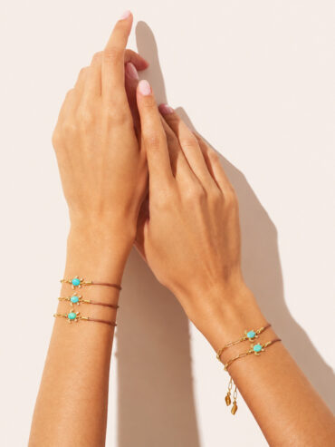 Bracelet Tortue Turquoise