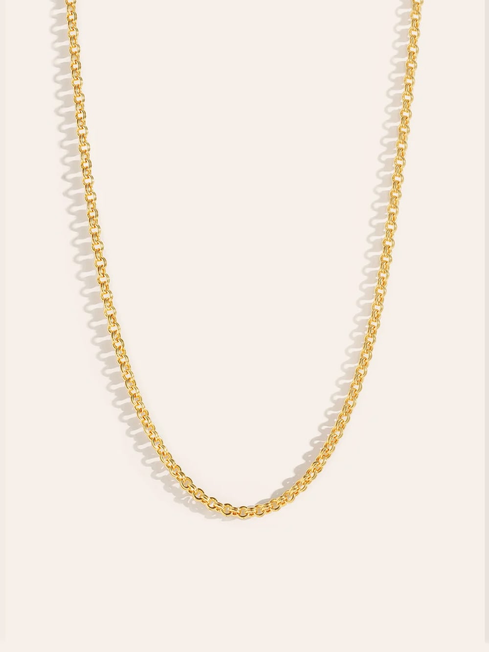 Chaîne Sautoir Toteme 1 Sautoir Toteme Be Maad - collier doré à l'or fin 18 carats. 70cm