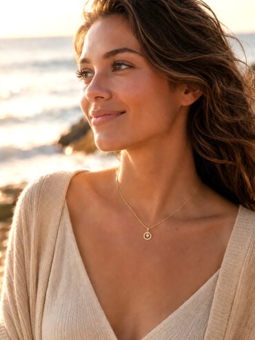 Collier cœur plaqué or Olivia